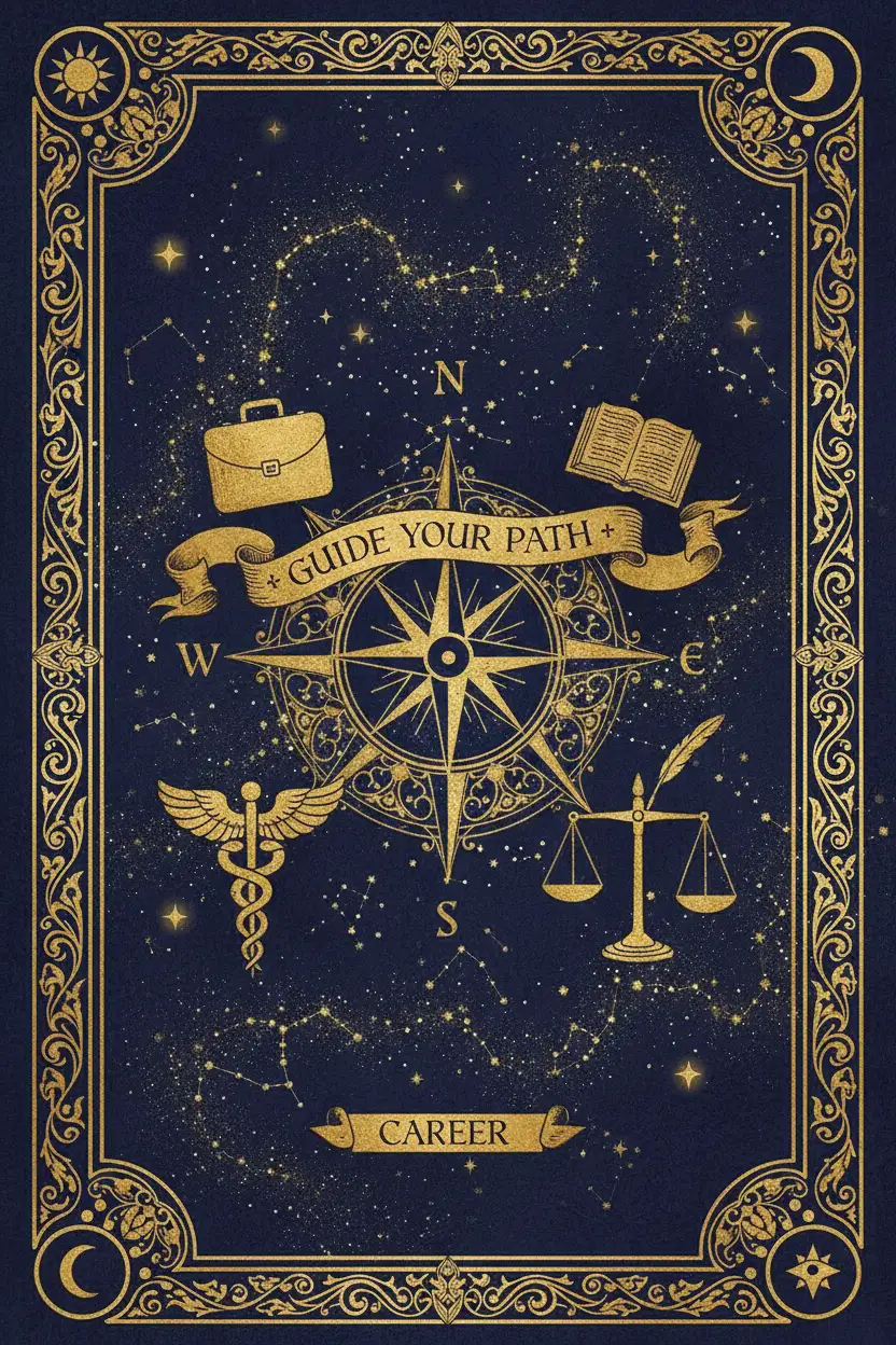 Celestial compass for the Career & Purpose Reading