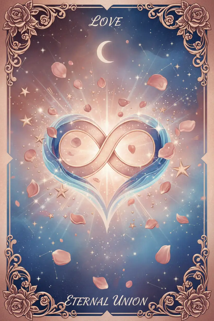 Romantic constellation art for Relationship Synastry