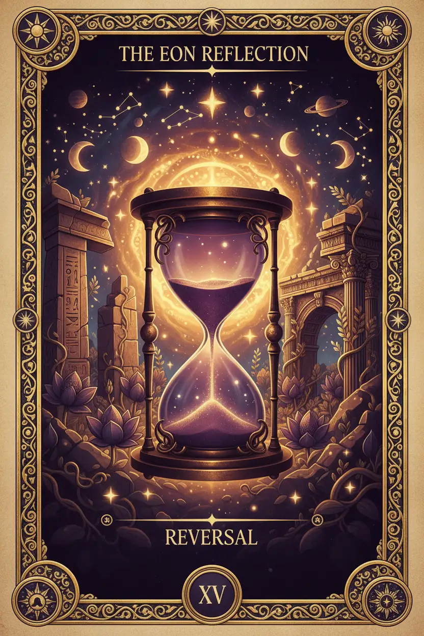 Lunar eclipse artwork for the Lunar Nodes Reading