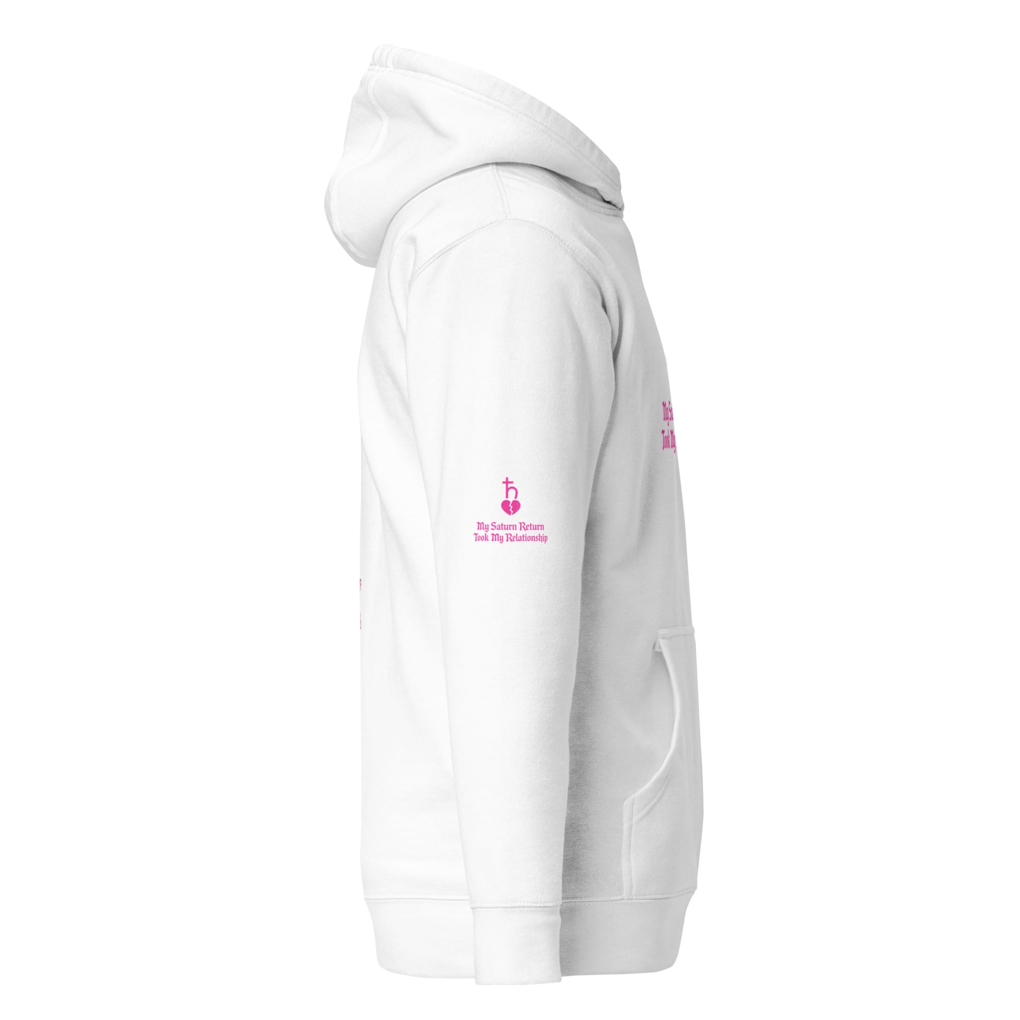 Saturn Return White Hoodie additional view